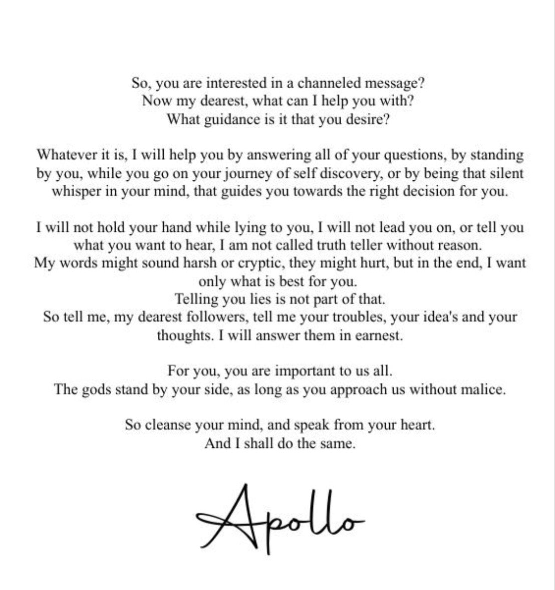 Channeled letter