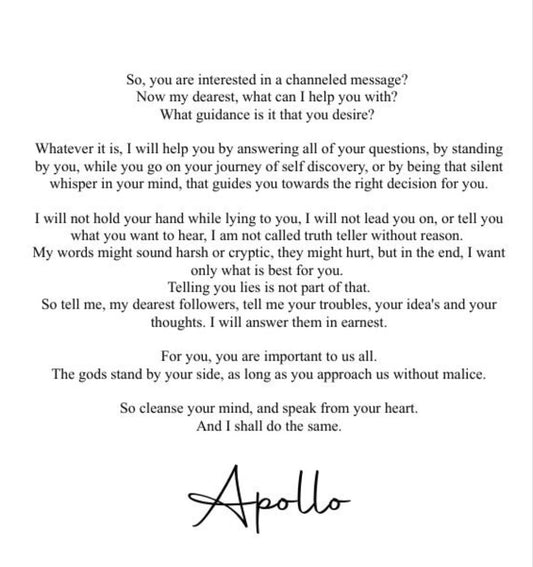 Channeled letter